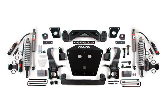 07-15 Toyota Tundra 5 Inch System, 3 Inch Rear Block - Fox 2.5 Performance Elite Series C/O, Fox 2.5 Performance Elite Series Shocks BDS Suspension