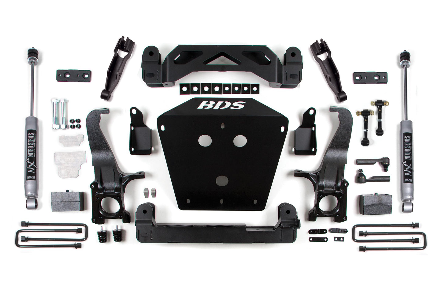 4.5 Inch Lift Kit Toyota Tundra 07-15 2/4WD BDS Suspension-1