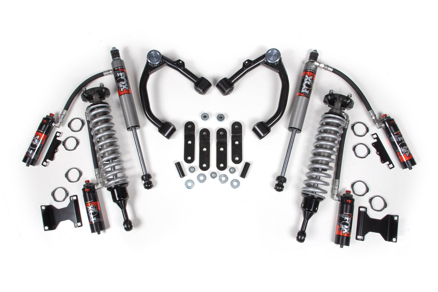 07-21 Toyota Tundra 3 Inch System, 1 Inch Rear Shackle, Fox 2.5 Performance Elite Series C/O, Fox 2.5 Performance Elite Series Shocks BDS Suspension