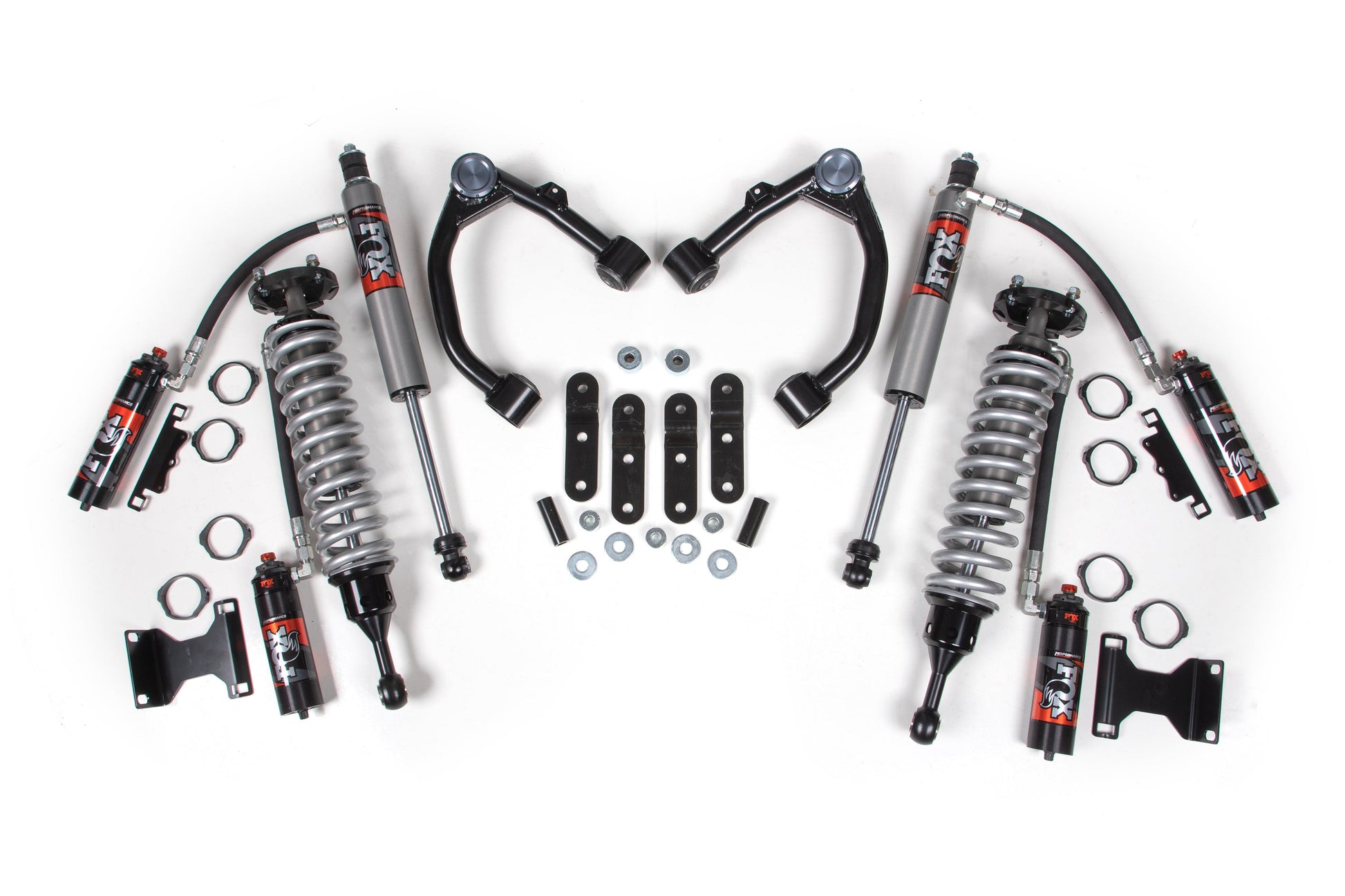 07-21 Toyota Tundra 3 Inch System, 1 Inch Rear Shackle, Fox 2.5 Performance Elite Series C/O, Fox 2.5 Performance Elite Series Shocks BDS Suspension