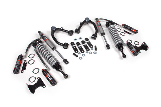 07-21 Toyota Tundra 3 Inch System, 1 Inch Rear Shackle, Fox 2.5 Performance Elite Series C/O, Fox 2.0 Performance Series Shocks BDS Suspension