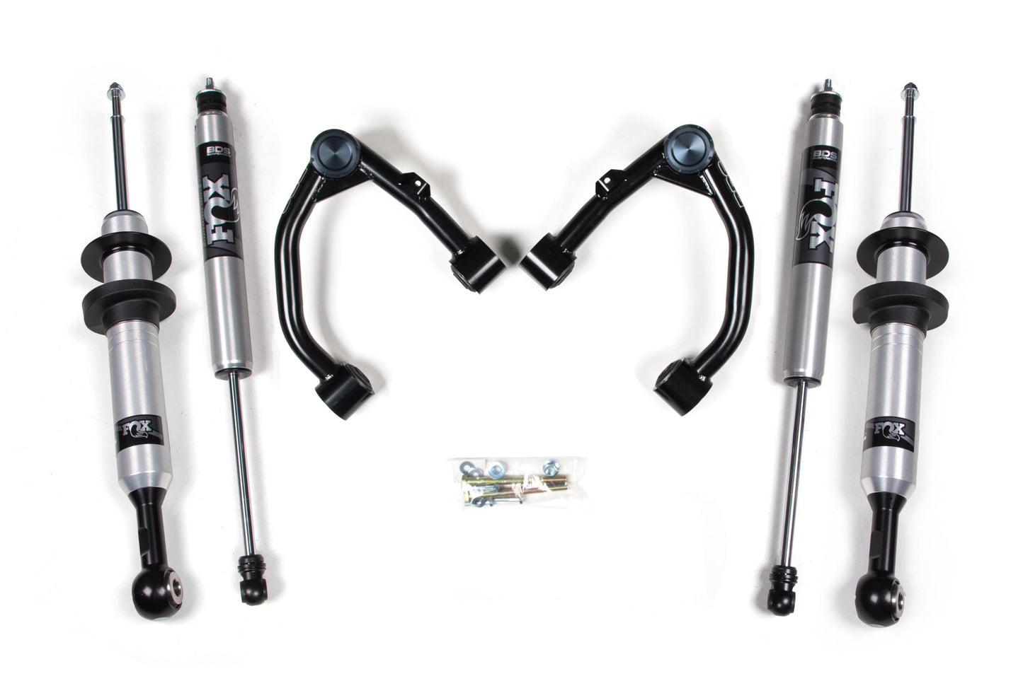 2 Inch Lift Kit FOX 2.0 Snap Ring Strut Toyota Tundra 07-21 2/4WD BDS Suspension