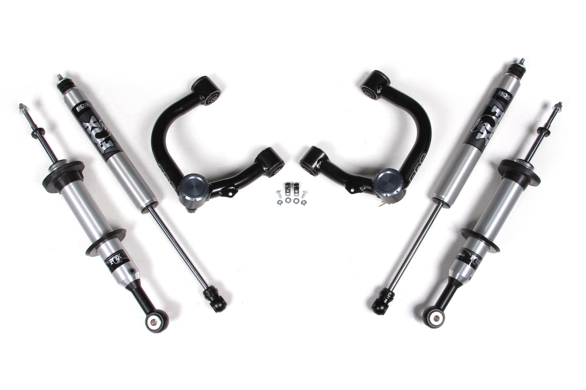 1 Inch Lift Kit FOX 2.0 Snap Ring Strut Toyota Tacoma 16-23 4WD With Fox 2.0 Performance Shocks BDS Suspension