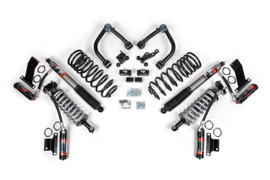 3 Inch Lift Kit FOX 2.5 Performance Elite Series Toyota Tundra 22-24 4WD BDS Suspension