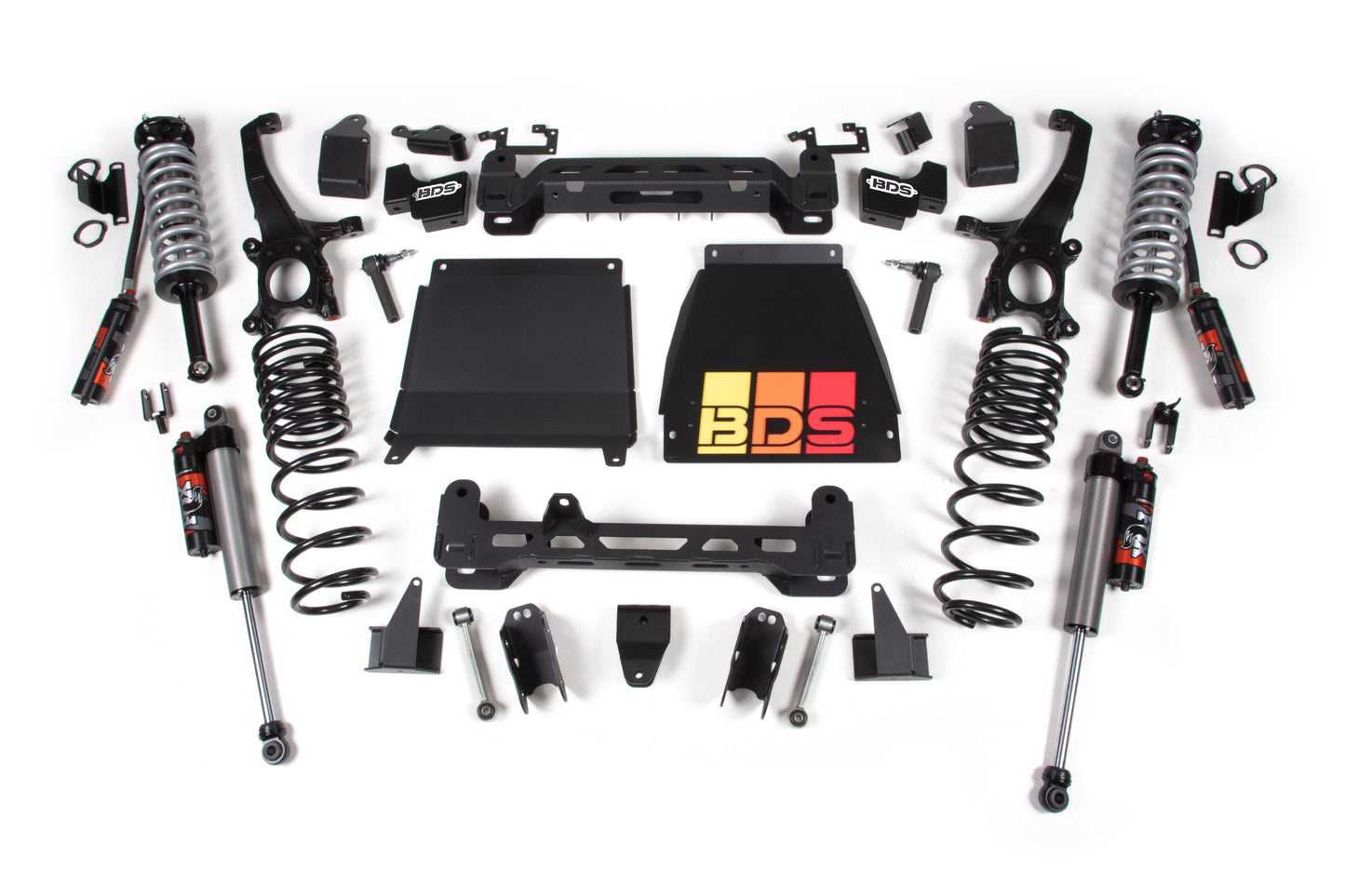 22-26 Toyota Tundra 4WD 5 Inch Lift Kit, 4 Inch Rear, Coil Spring - Fox 2.5 Performance Elite Series C/O Front, Fox 2.5 Performance Elite Series Rear BDS Suspension