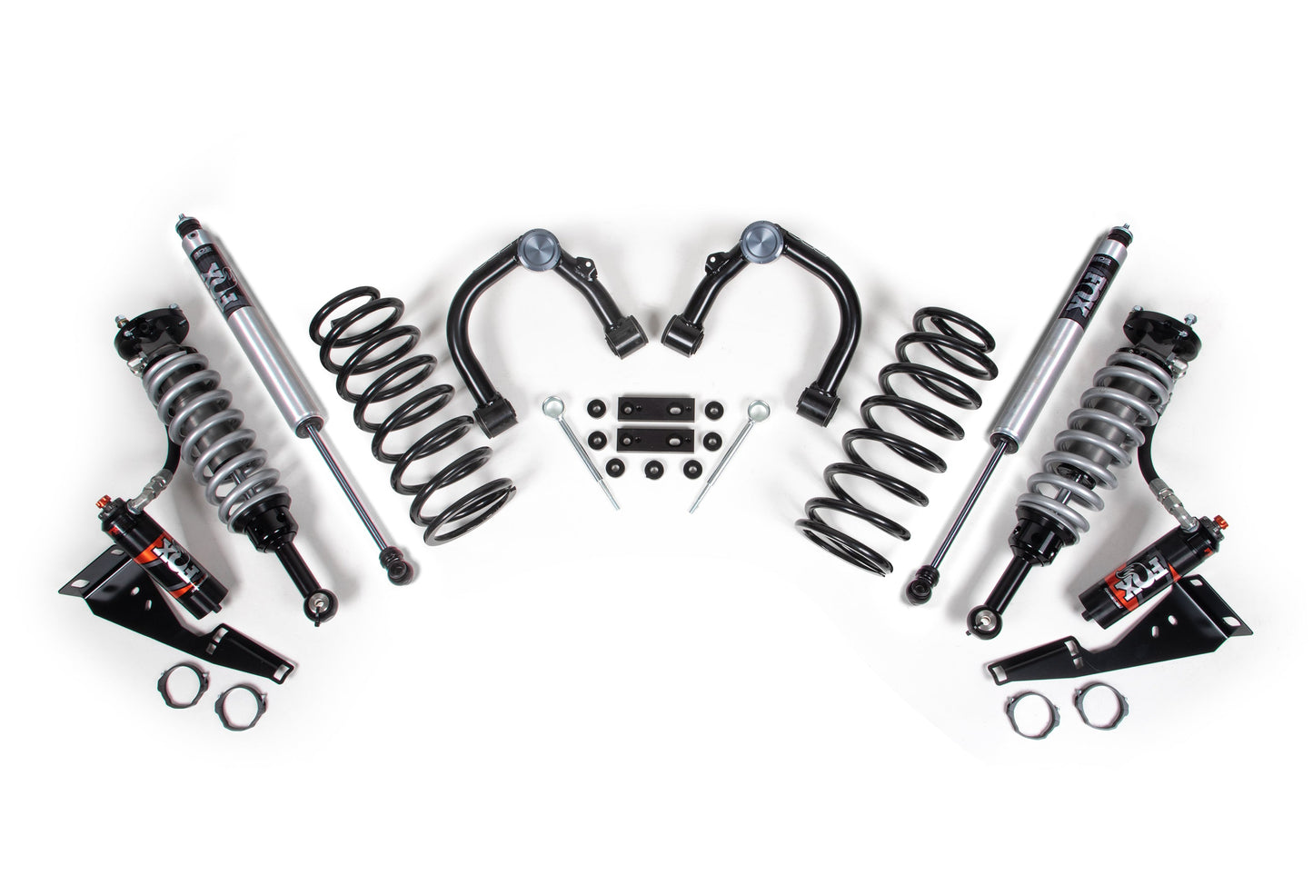 10-23 Toyota 4 Runner 4WD 3 Inch Lift Kit, 1.5 Inch Rear, Spring - FOX 2.5 Performance Elite Series C/O Front, FOX 2.5 Performance Elite Series Rear BDS Suspension