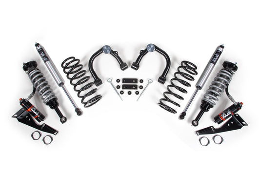 10-23 Toyota 4 Runner 4WD 3 Inch Lift Kit, 1.5 Inch Rear, Spring - FOX 2.5 Performance Elite Series C/O Front, FOX 2.5 Performance Elite Series Rear BDS Suspension