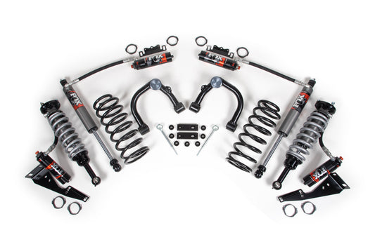 10-23 Toyota 4 Runner 4WD 3 Inch Lift Kit, 1.5 Inch Rear, Spring - FOX 2.5 Performance Elite Series C/O Front, FOX 2.0 Performance Series Rear BDS Suspension