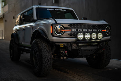 20 Inch Halo Elite Dual Row Light Bar w/ Accent Light DV8 Offroad-1
