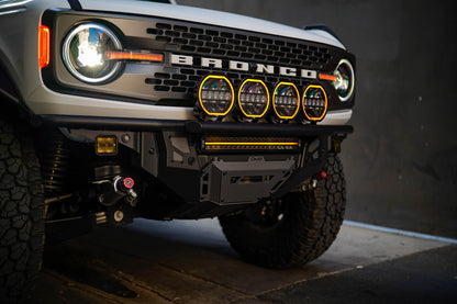 20 Inch Halo Elite Dual Row Light Bar w/ Accent Light DV8 Offroad-4
