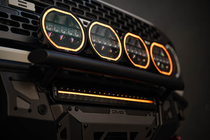 20 Inch Halo Elite Dual Row Light Bar w/ Accent Light DV8 Offroad-5