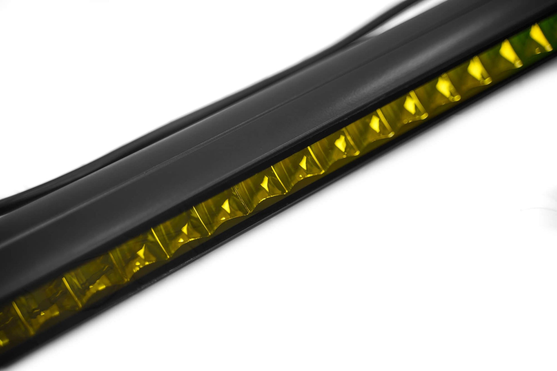 20 Inch Elite Series Amber LED Light Bar Single Row DV8 Offroad-12