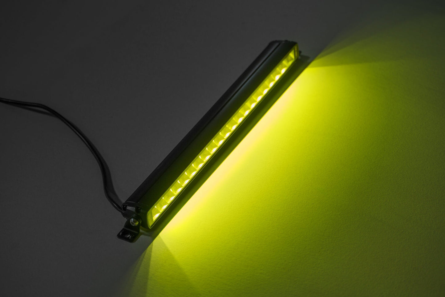 20 Inch Elite Series Amber LED Light Bar Single Row DV8 Offroad-14