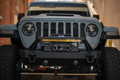 20 Inch Halo Elite Single Row Light Bar with Accent Light DV8 Offroad-6