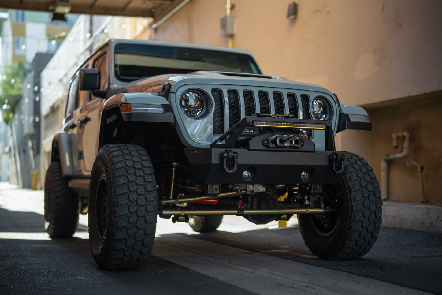 20 Inch Halo Elite Single Row Light Bar with Accent Light DV8 Offroad-8