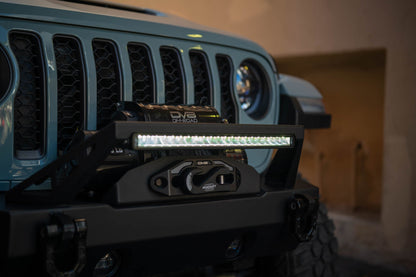 20 Inch Halo Elite Single Row Light Bar with Accent Light DV8 Offroad-9