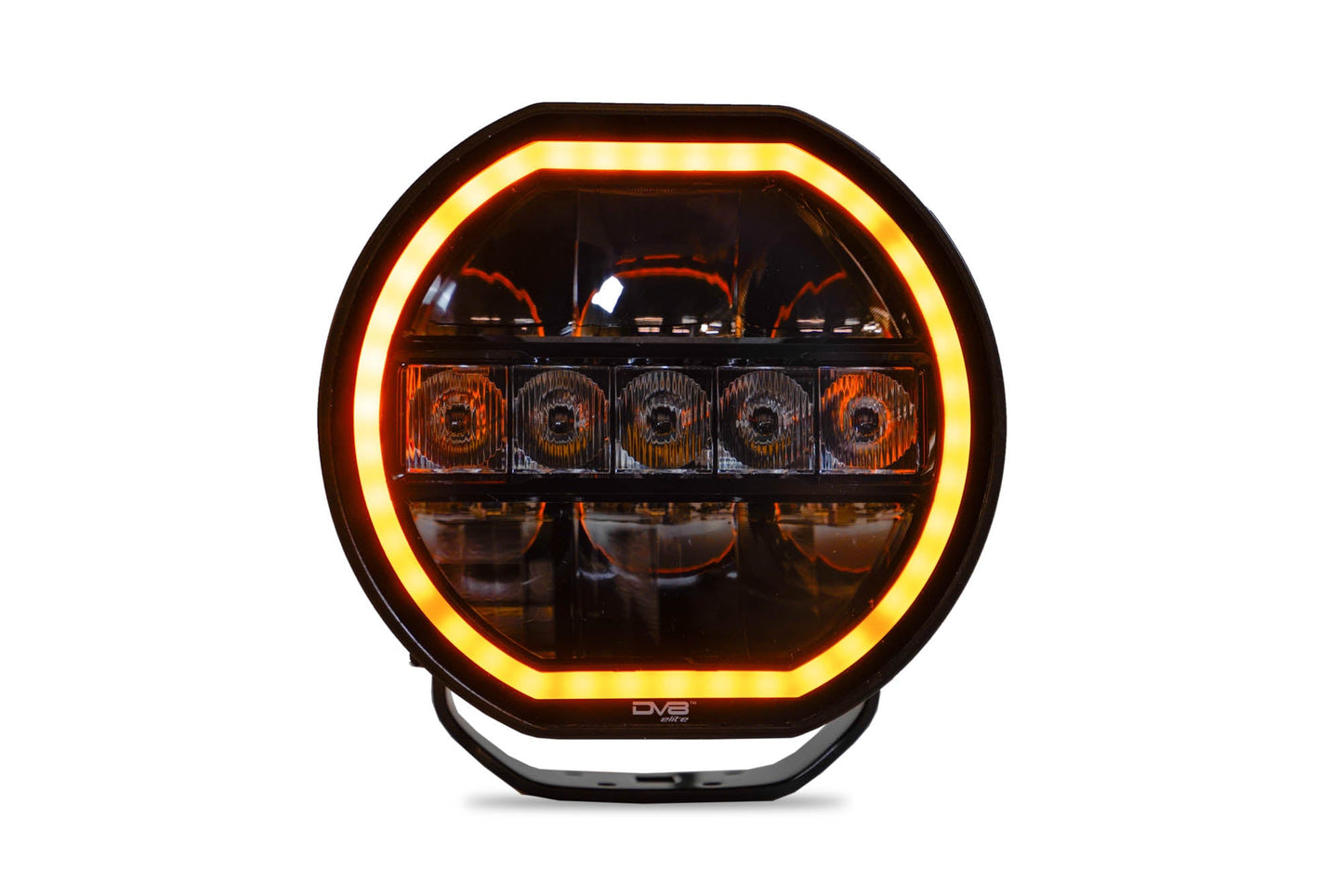 7 Inch Halo Elite Round Light w/ Accent Halo DV8 Offroad-8