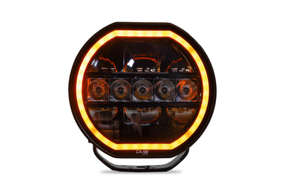 7 Inch Halo Elite Round Light w/ Accent Halo DV8 Offroad-8