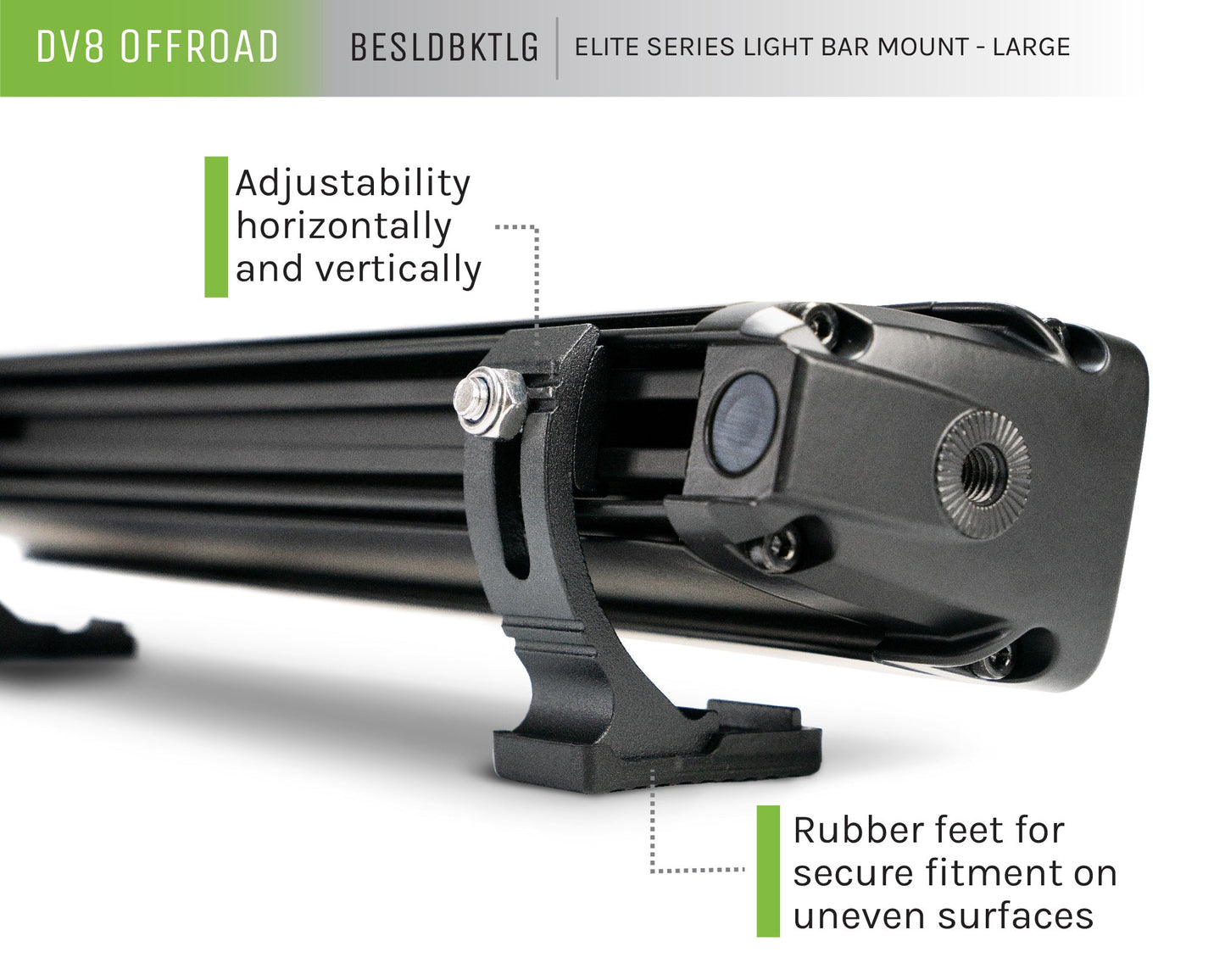 Elite Series Light Bar Mount DV8 Offroad-6
