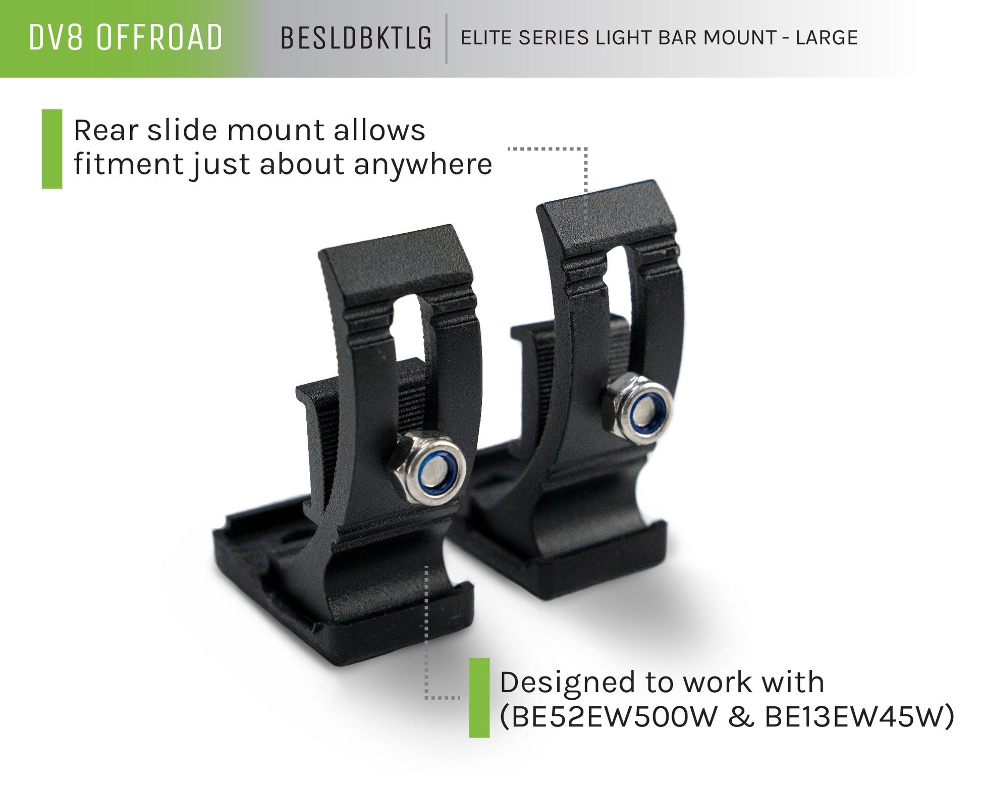 Elite Series Light Bar Mount DV8 Offroad-8