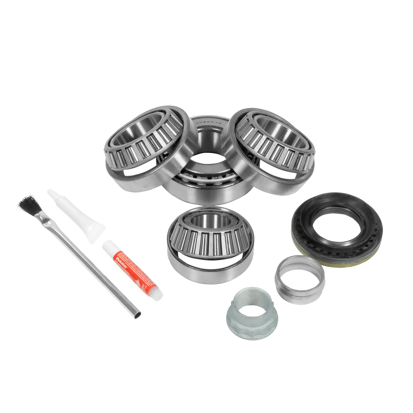 Front Bearing & Install Kit 05-10 Jeep Wk Grd Cherokee Xk Coman 8 Inch IFS C200F Front Bearing & Seal Kit '05-'10 Jeep Wk & Xk 8 Inch Ifs Yukon Gear & Axle