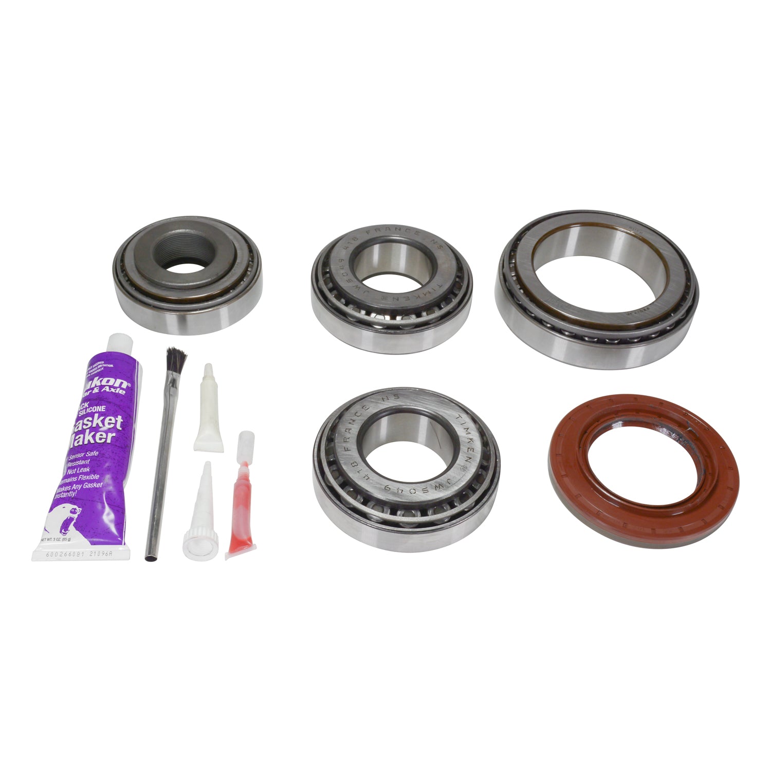 Bearing Overhaul Kit For Dodge 275mm Magna/Steyr Front Differential Dodge 275mm Magna/ Steyr Mid '08 & Up Front Bearing Overhaul Kit Yukon Gear & Axle