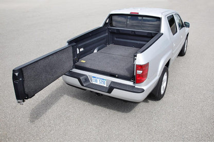 Bedmat For Spray-In Or No Bed 17+ Ridgeline (2Pc Flr Accom Full Use OF Trunk) 3/4 Inch Thick For Use w/Spray On Bed Liner And Non Liner Applications Charcoal BedRug-1