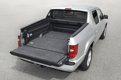 Bedmat For Spray-In Or No Bed 17+ Ridgeline (2Pc Flr Accom Full Use OF Trunk) 3/4 Inch Thick For Use w/Spray On Bed Liner And Non Liner Applications Charcoal BedRug-3