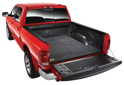 Bedmat For Drop-In 09-14 Ford F-150 5'6 inch Bed 1/2 Inch Thick Installs Over Existing Plastic Drop In Bed Liner Charcoal BedRug-3