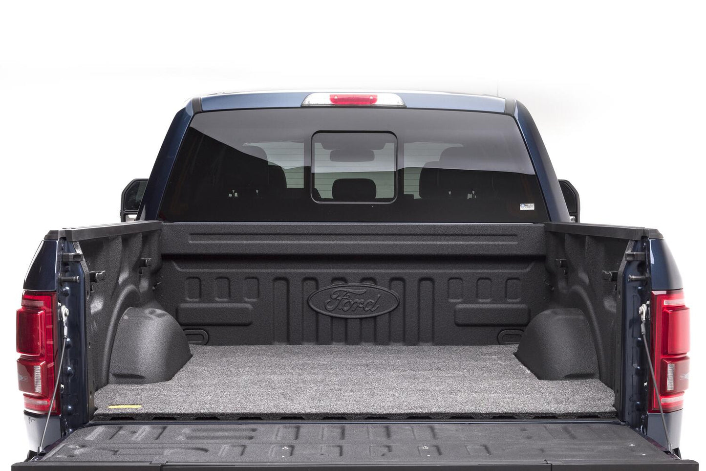 Bedmat For Spray-In Or No Bed Liner 2015-2026 Ford F-150 5'5 inch Bed 3/4 Inch Thick For Use w/Spray On Bed Liner And Non Liner Applications Charcoal BedRug-6