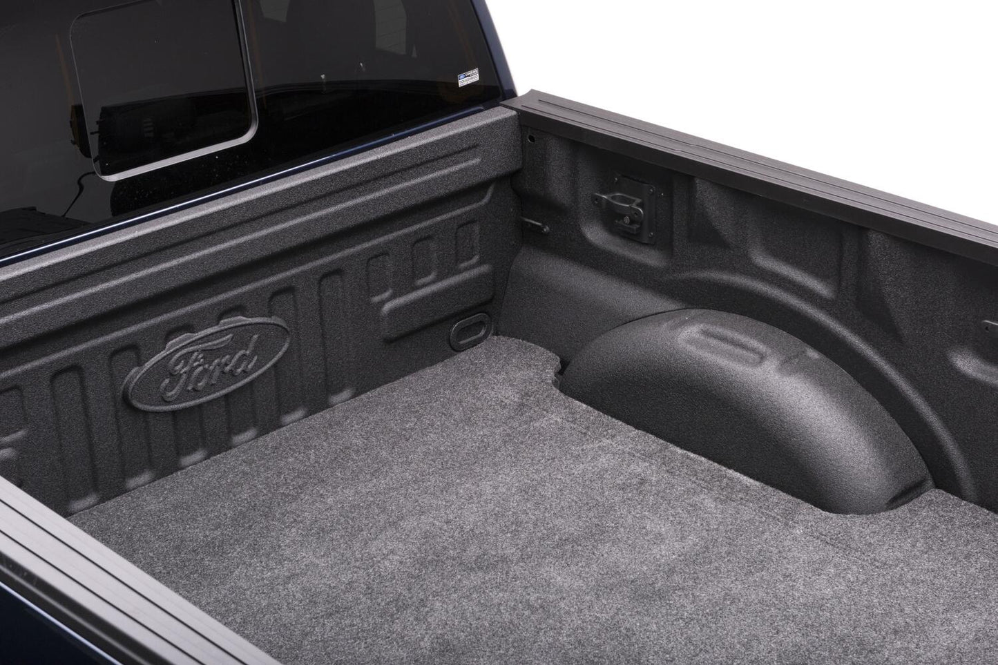 Bedmat For Spray-In Or No Bed Liner 99-16 Ford Super Duty 6'6 inch Bed 3/4 Inch Thick For Use w/Spray On Bed Liner And Non Liner Applications Charcoal BedRug-1
