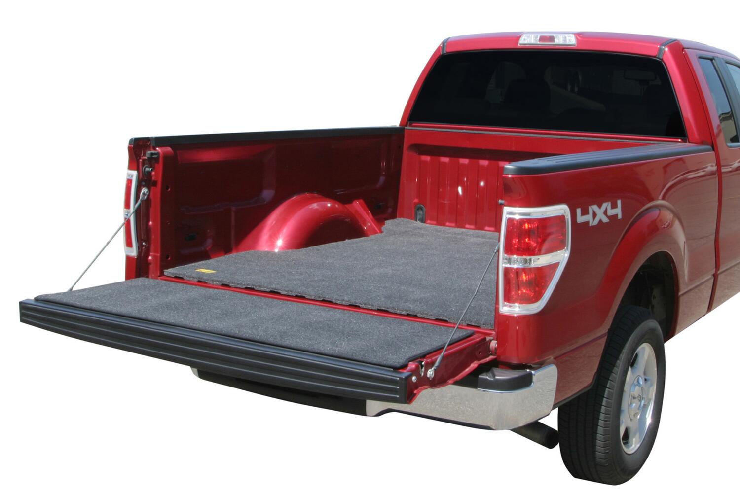 Bedmat For Spray-In Or No Bedliner 2019-2023 Ford Ranger 6' Bed Truck Bed Mat 1/2 Inch Thick Installs Over Existing Plastic Drop In Bed Liner Bedmat Charcoal BedRug-1