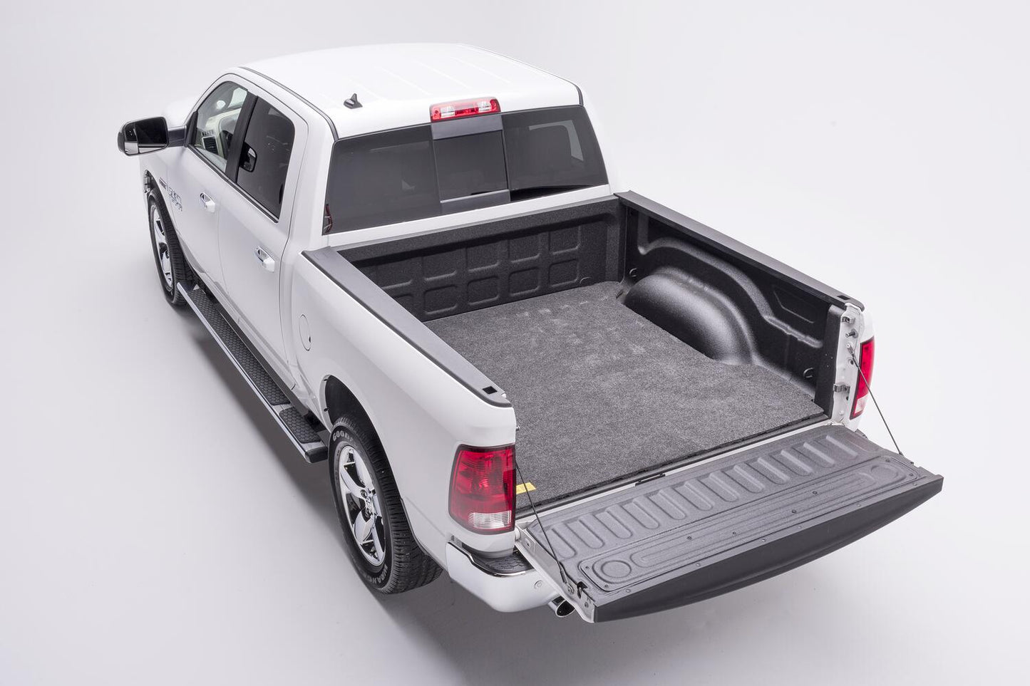 Bedmat For Spray-In Or No Bed Liner 09-18 (19-23 Classic) Ram 5'7 inch Bed W/ Rambox 3/4 Inch Thick For Use w/Spray On Bed Liner And Non Liner Applications w/Bed Rail Storage Charcoal BedRug-2