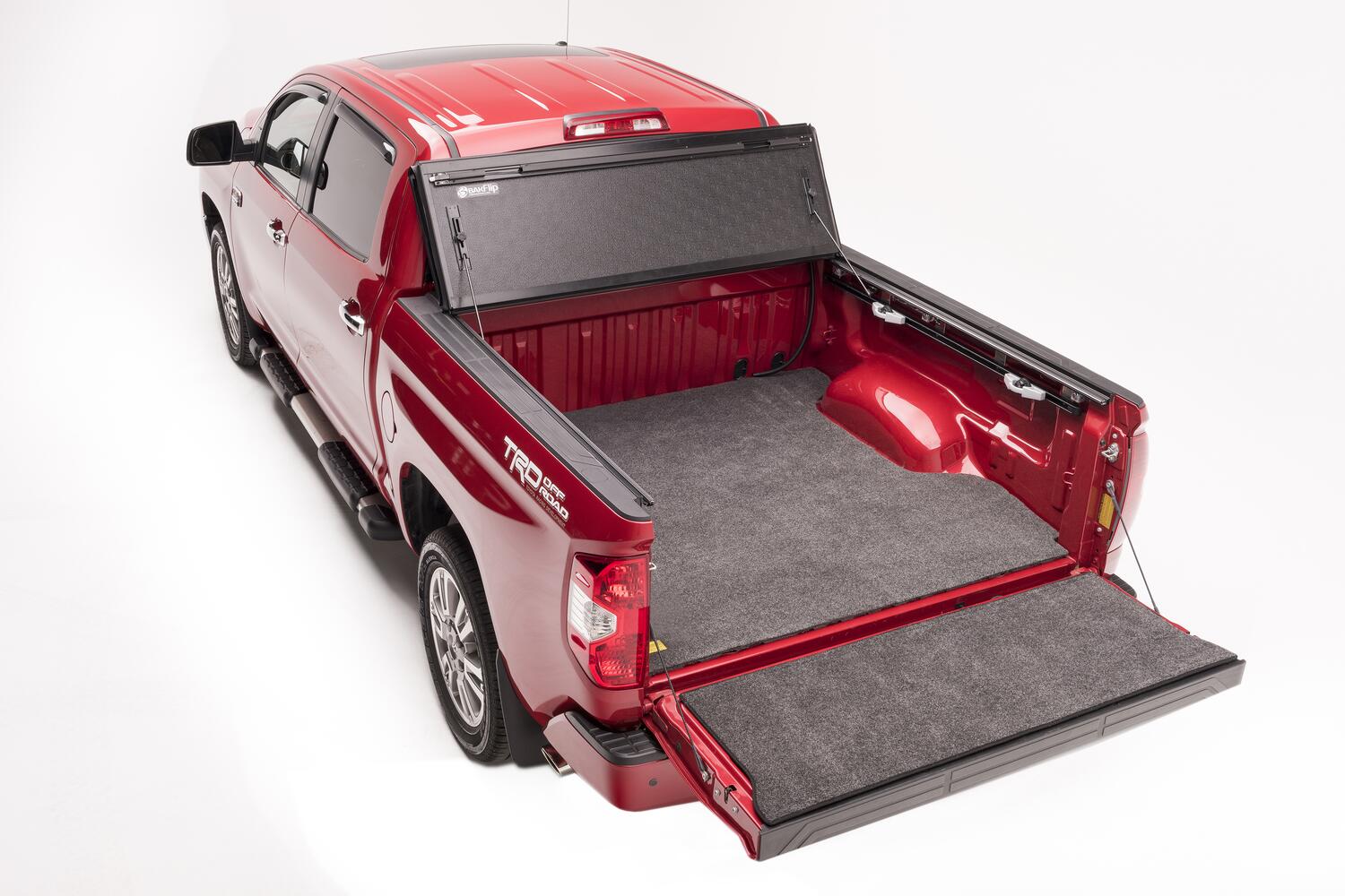 Bedmat For Spray-In Or No Bed Liner 22-25 Toyota Tundra 5'6 inch Bed 3/4 Inch Thick For Use w/Spray On Bed Liner And Non Liner Applications Charcoal BedRug-1