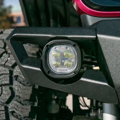 Combo Mid Front And Full Rear Bumpers For 18-25 Jeep Wrangler JL 2-4 Door Rock Slide Engineering-1