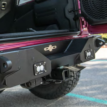 Combo Shorty Front And Full Rear Bumpers For 18-25 Jeep Wrangler JL 2-4 Door Rock Slide Engineering-8