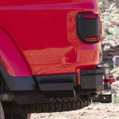 Gladiatror Rear Sliders for 20-Pres Jeep Gladiator JT Steel Powdercoat Rock Slide Engineering-1