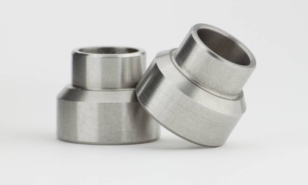 Replacement Bearing Spacers For 2.5 Inch Off Road Shocks And Coil-Overs. 1/2 Inch X 1 1/4 Inch Suspension Radflo