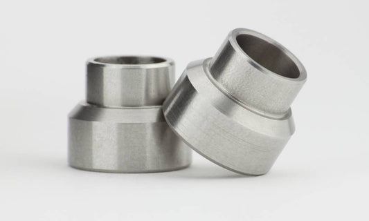 Replacement Bearing Spacers For 2.5 Inch Off Road Shocks And Coil-Overs. 1/2 Inch X 1 1/4 Inch Suspension Radflo