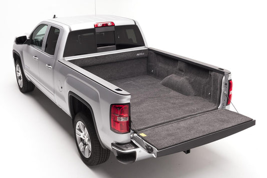 07-18 (19 Legacy/Limited) Silverado/Sierra 6' 6 inch Bed Complete Truck Bed Liner 3/4 Inch Thick Floor 1/4 Inch Thick Side Walls Incl. Bulkhead And Tailgate w/o Cargo Channel System Charcoal BedRug-1