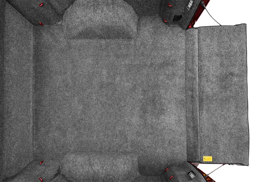 Truck Bed Liner 19+ (New Body Style) Silverado/Sierra 1500 5' 8 inch Bed Without Multi-Pro Tailgate Without Carbonpro Bed Charcoal BedRug-6