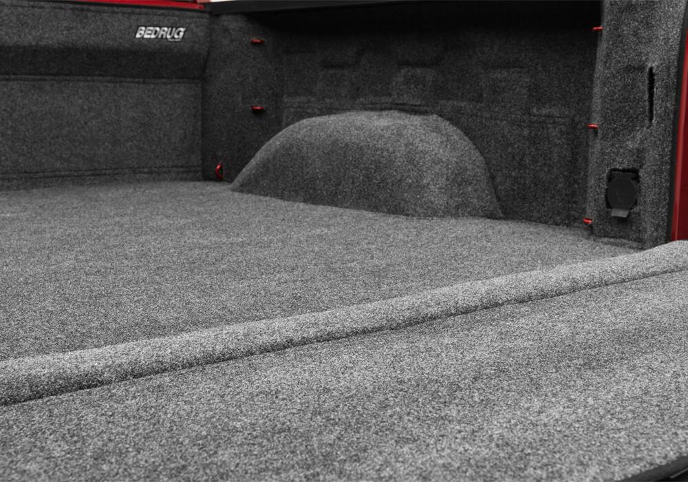 Truck Bed Liner 19+ (New Body Style) Silverado/Sierra 1500 5' 8 inch Bed With Multi-Pro Tailgate Without Carbonpro Bed Charcoal BedRug-10