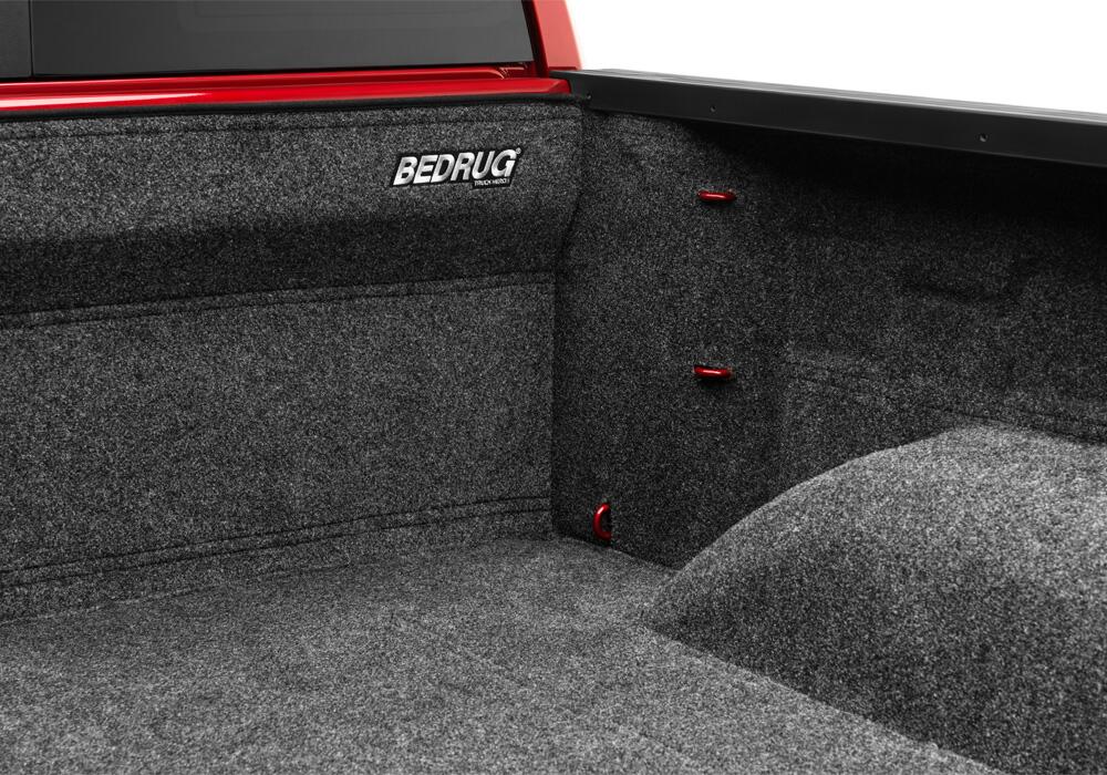 Truck Bed Liner 20+ Silverado/Sierra 2500 Hd/3500 HD 8' Bed Without Multi-Pro Tailgate Charcoal BedRug-2
