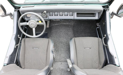 Jeep 76-95 Jeep Cj-7/Yj Front Kit 8Pc Floor Kit (Includes Heat Shields) Floor Liner Kit 8 pc. Front Kit Includes Heat Shields Charcoal BedRug-4