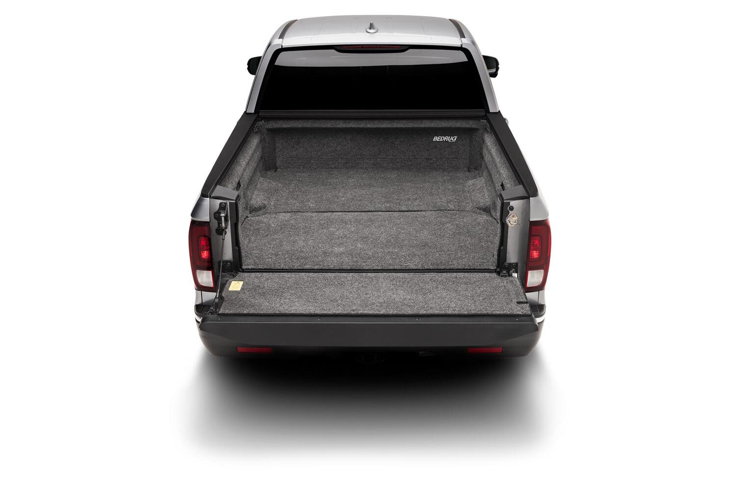 Honda 17-25 Honda Ridgeline (2Pc Floor Accommodates Full Use OF Trunk) Complete Truck Bed Liner 3/4 Inch Thick Floor 1/4 Inch Thick Side Walls Incl. Bulkhead And Tailgate Charcoal BedRug-1