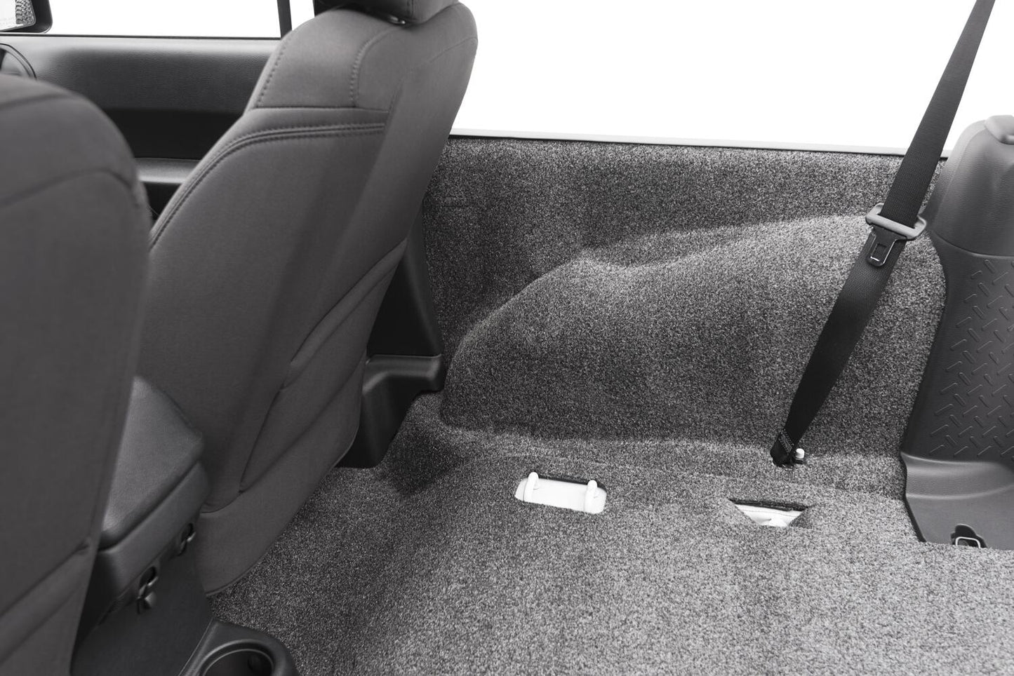 Jeep 11-18 Jeep JK 2Dr Rear 5Pc Cargo Kit (Includes Tailgate & Tub Liner) Cargo Kit 5 pc. Rear Kit Incl. Drivers Wheel Well/ Passengers Wheel Well/ Rear Cargo Floor/ Tailgate And Tub Liner Charcoal BedRug-5