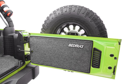 Jeep Tailgate 07-18 Jeep Jk/Jku 2 Door & 4 Door Tailgate Mat Charcoal BedRug-2