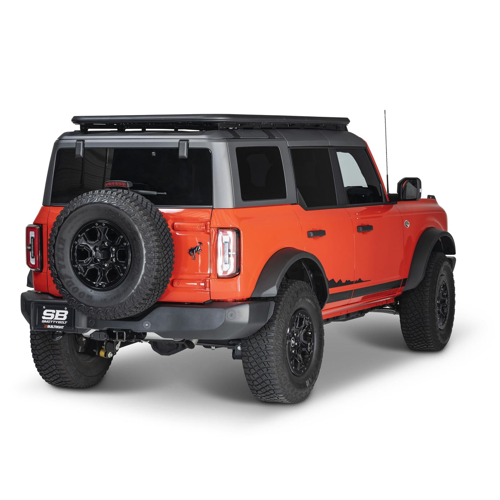 Defender Platform Bronco Rack Kit 2021-2023 Ford Bronco 4 Doors Smittybilt-3