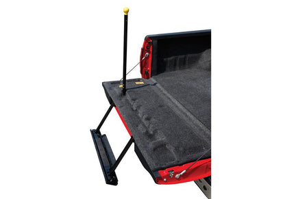08-16 Ford Superduty 6.5' Short Bed With Factory Step Gate Complete Truck Bed Liner 3/4 Inch Thick Floor 1/4 Inch Thick Side Walls Incl. Bulkhead And Tailgate w/Tailgate Step Charcoal BedRug-4