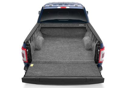 15+ Ford F-150 8'2 inch Bed Complete Truck Bed Liner 3/4 Inch Thick Floor 1/4 Inch Thick Side Walls Incl. Bulkhead And Tailgate Charcoal BedRug-3